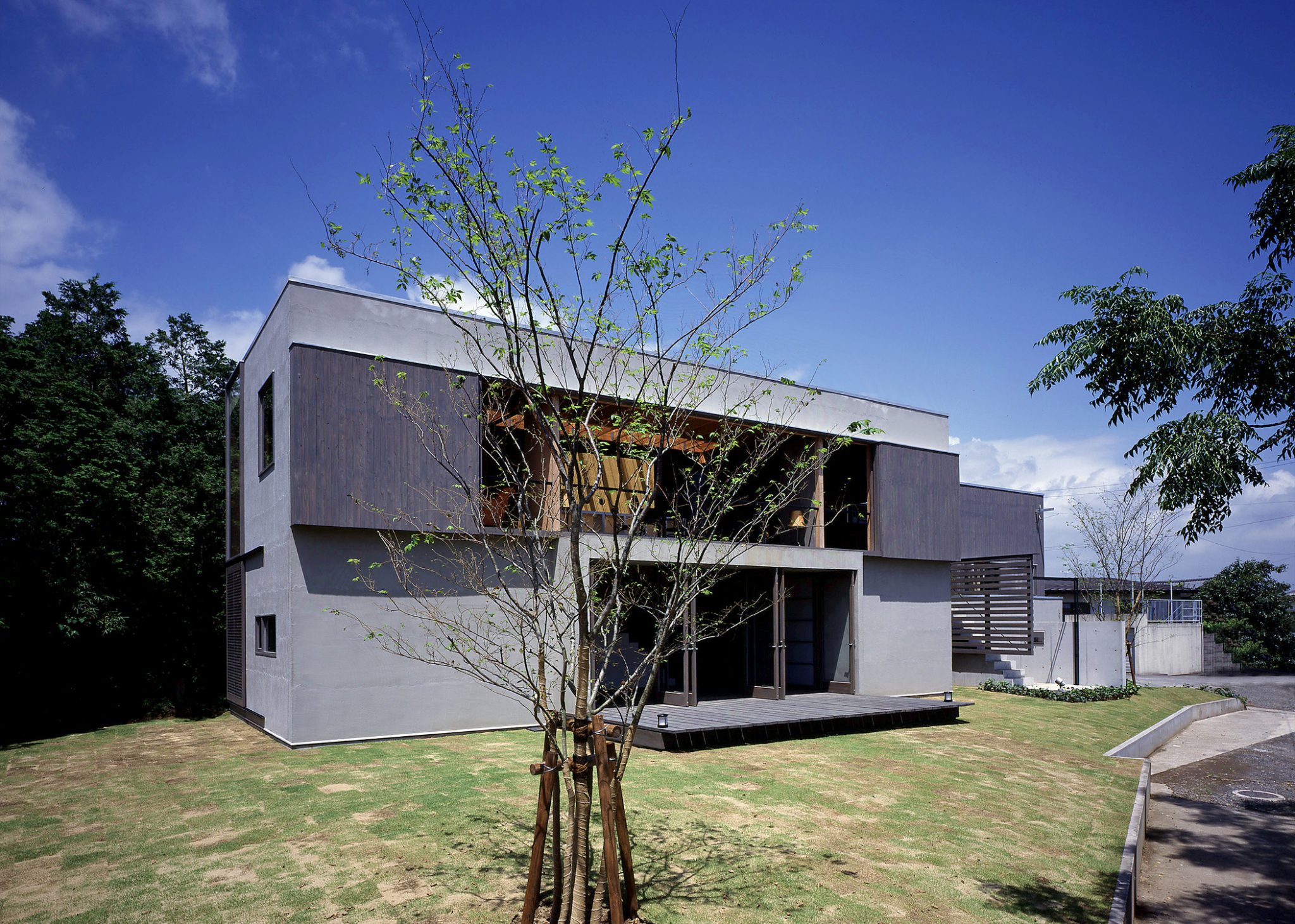 House with a Sakurajima View